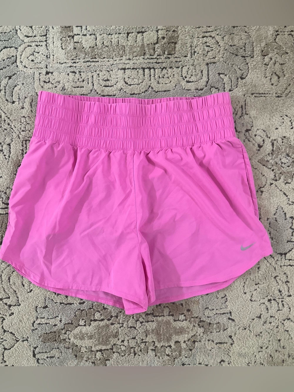 Pink High Waisted Nike Shorts